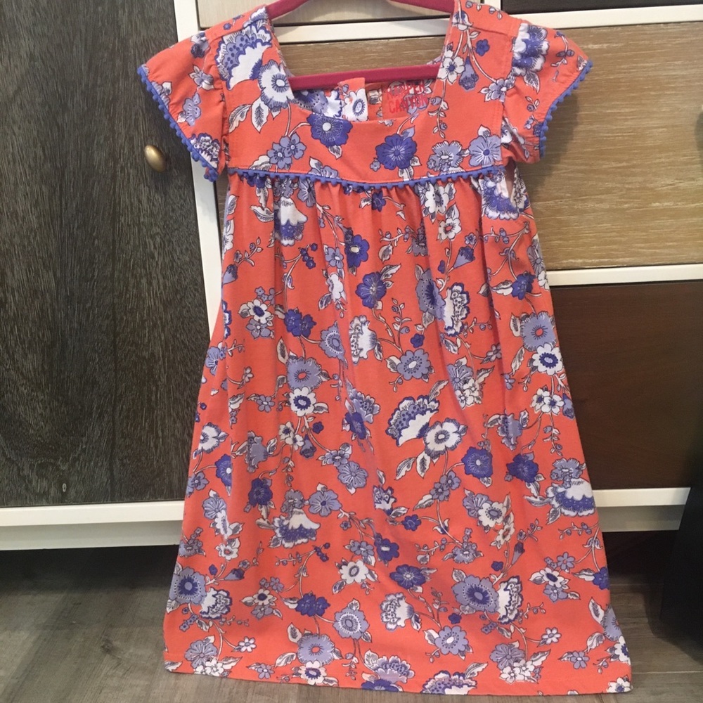 Harper canyon cotton shirt sleeve dress